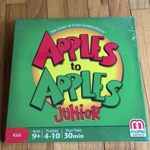 🛴NWT Apples to Apples Junior board game 🍎🍎🍏🍏